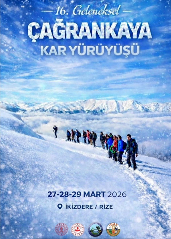 16. Geleneksel Çağrankaya Kar Yürüyüşü